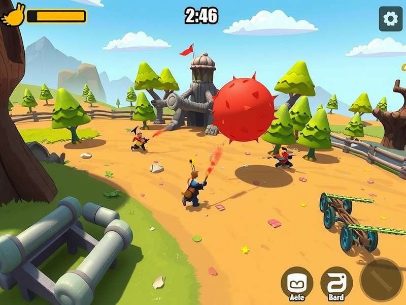 Mustard Rush multiplayer battle scene