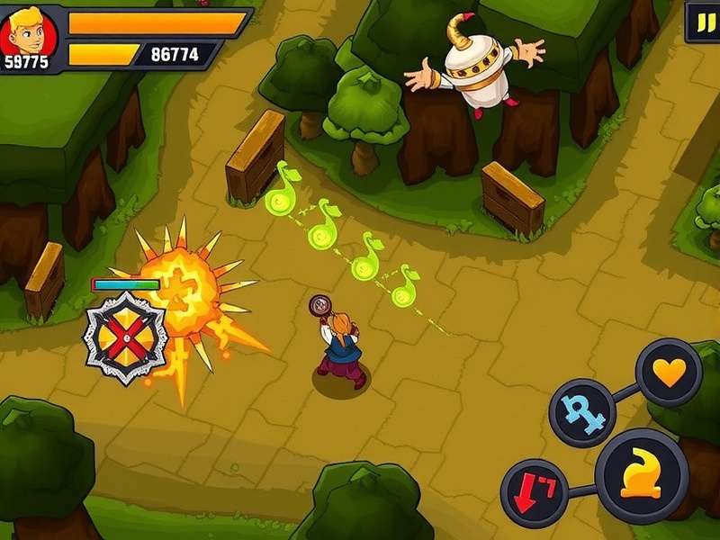 Mustard Rush gameplay screenshot showing action and strategy elements